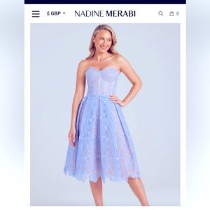 Brand new (with tag attached) Nadine Merabi dress